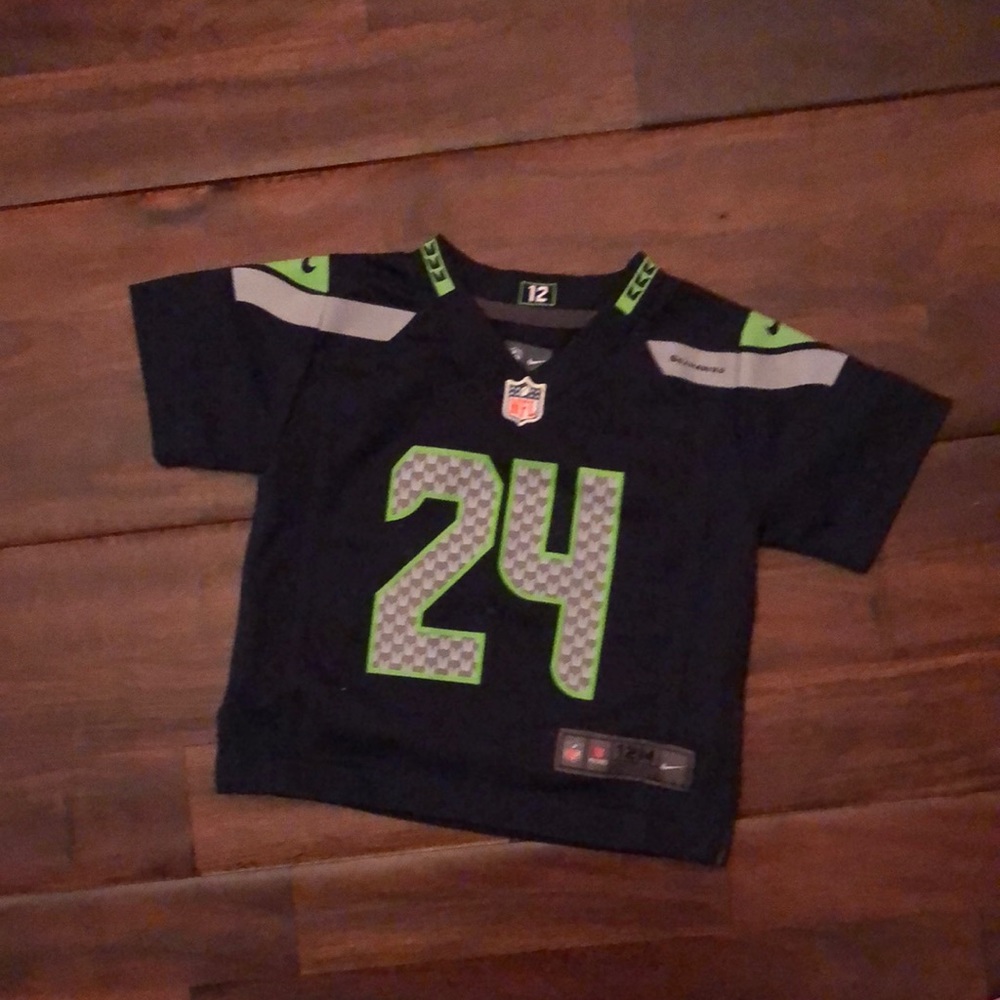 Seahawks jersey 12 months Lynch